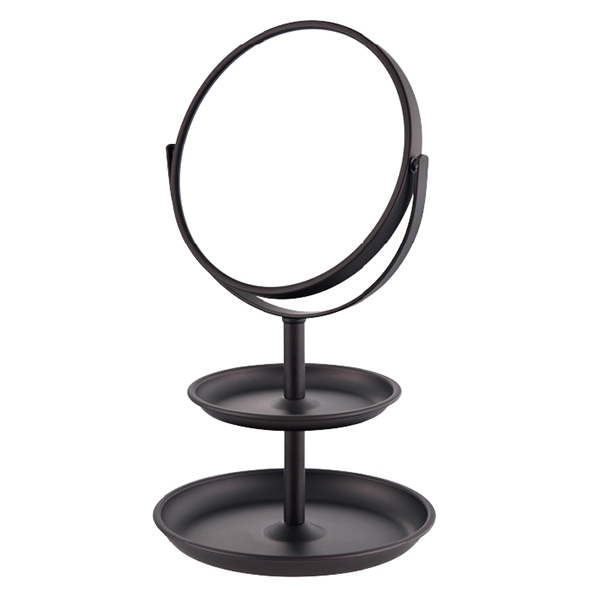 Klassisk dobbel side 5X og 2X Magnifiserende Makeup Mirror og Tabletop Standard Tray