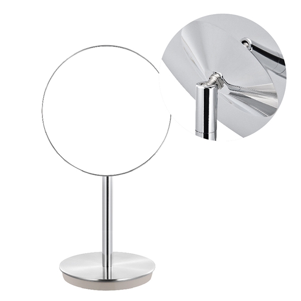 Grande specchio libero di trucco 1X ingrandimento per il contatore del bagno