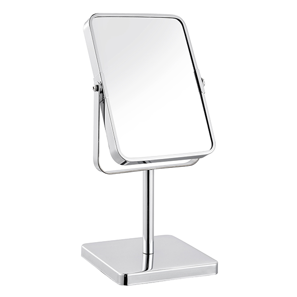 Dobbeltside Chrome Platted Vanity Mirror Metal Framed