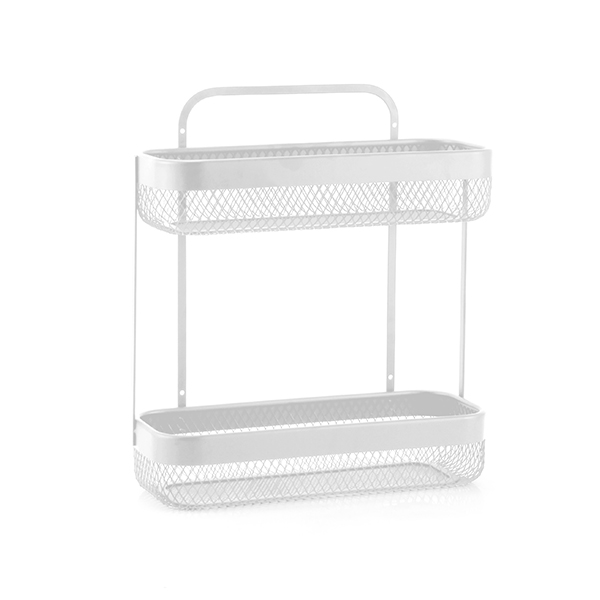 2 Tier shower shelf without Hooks