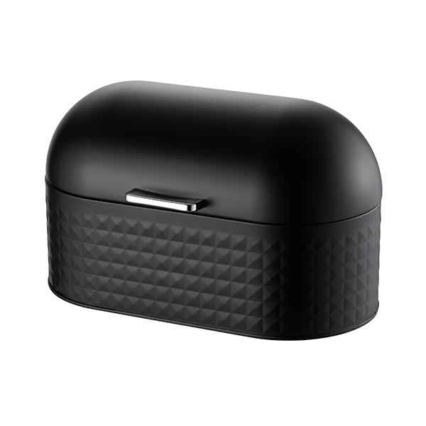 Karbon Steel Bread Box med Arch Shape Lid