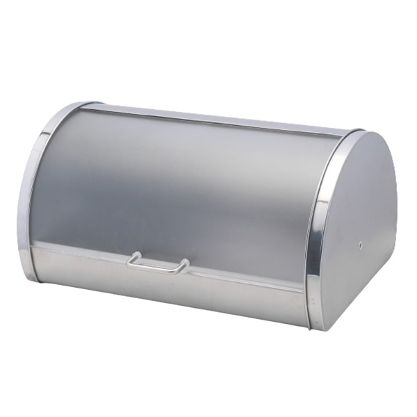 Large Capacity Stainless Steel Bread Bin For Kitchen Countertop