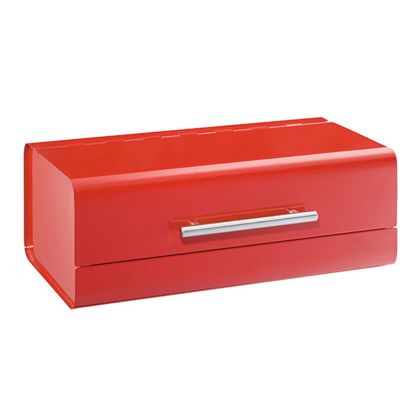 Red Carbon Steel Powder Coated cuisine salle de stockage du pain