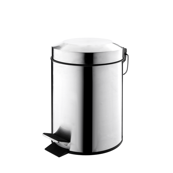 5L/1.3 Gal in acciaio inossidabile Step Pedal Trash Can