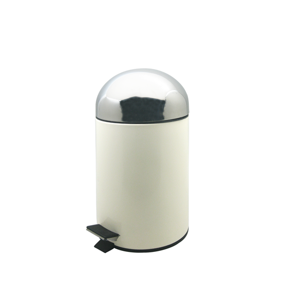 Cubo de basura escalonado en baño de acero inoxidable 5L / 1.3 Gal