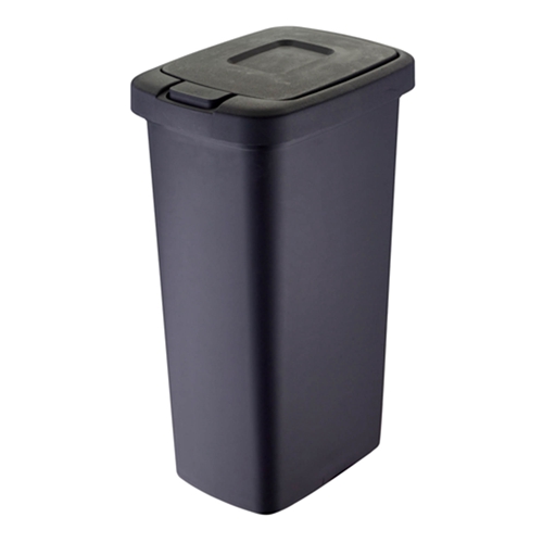 38L Plastic Rectangular Touch Bin Recycled