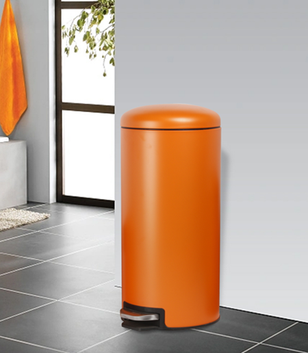 20L Stainless Steel Round Slow close Trash Bin with Lid