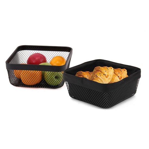 Open Metal Storage Bread Food Basket