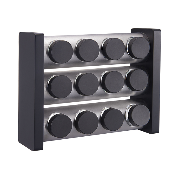 Acciaio inossidabile 3 Tier Spice Rack per armadio da cucina