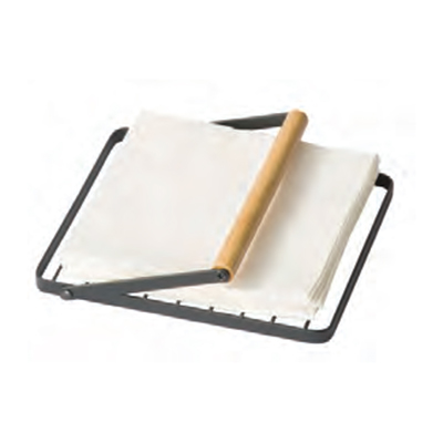 Black Color Metal Paper Napkin Holder for Table Decor