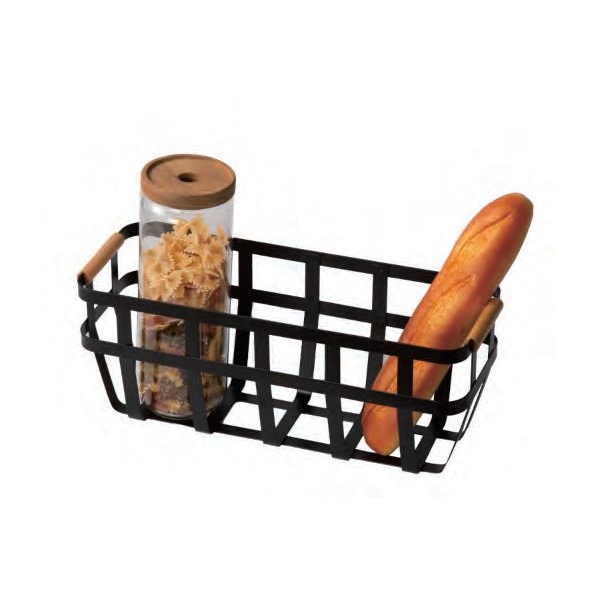 Kitchen Metal Wire Basket Kitchen and Bathroom Decor Tray