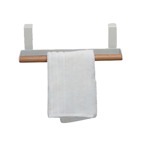 Over Cabinet Towel Hanger for Kitchen Bathroom Cupboard