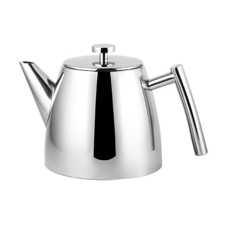 1000ml Stainless Steel Double Wall Tea Maker