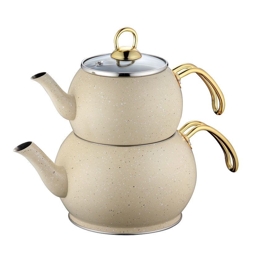 1.2L Stainless Steel Tea Pots with Infuser