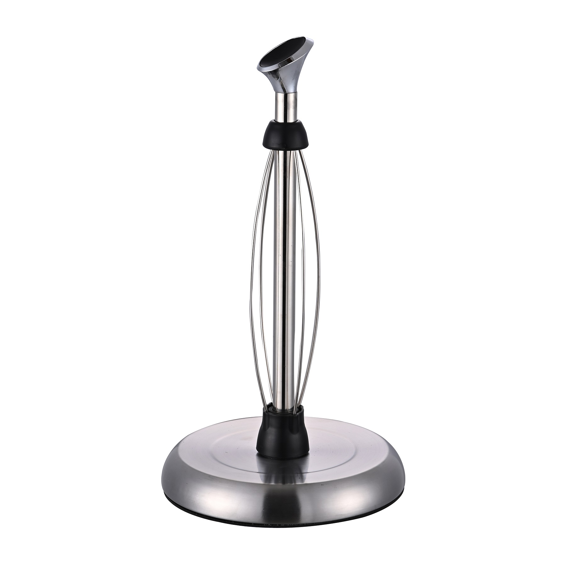 Paper Towel Roll Holder Stand with Ratchet Mechanism