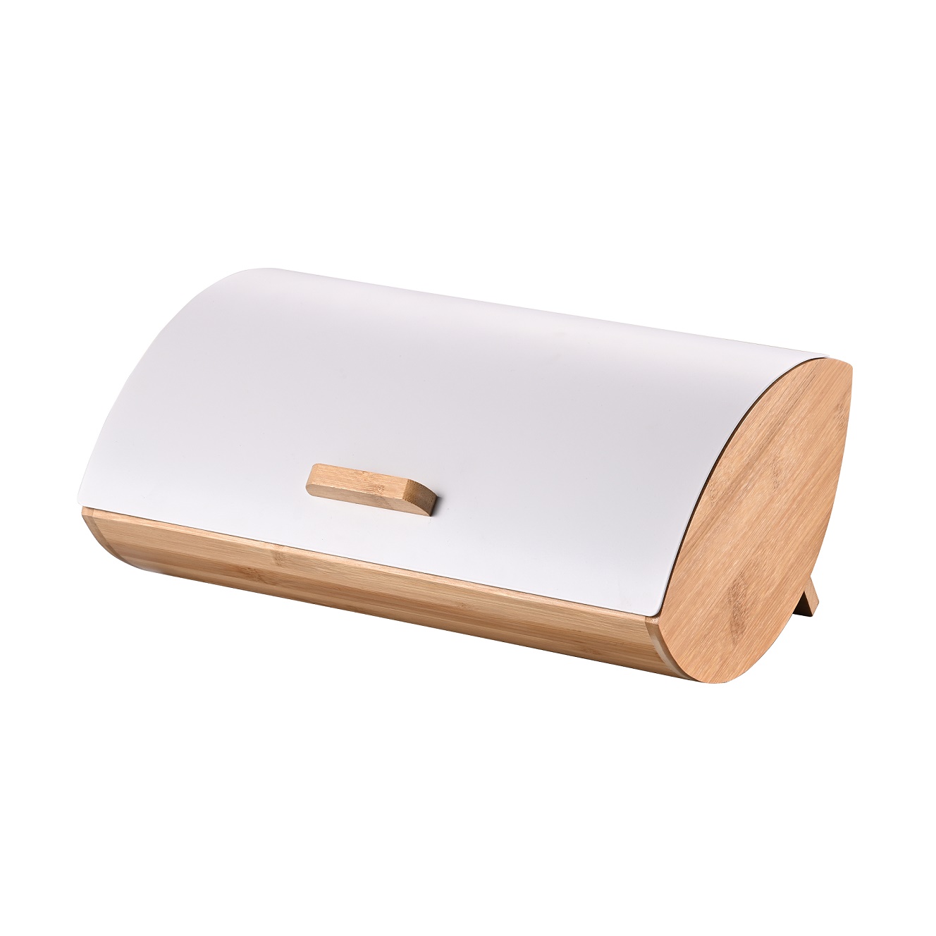Bamboo Storage Container with Stainless Steel Lid