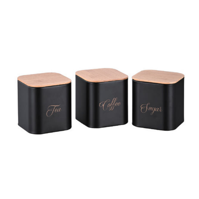 12cm Canister Set for the Kitchen Counter