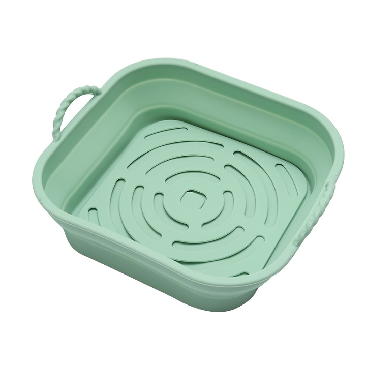 Food-grade Reusable Basket Silicone Pot Baking Tray Airfryer Accessories