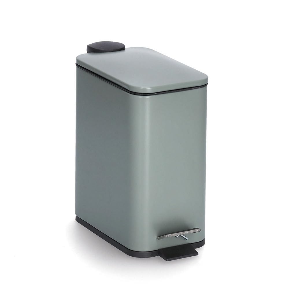 Bathroom Trash Can with Lid Soft Close for Toilet