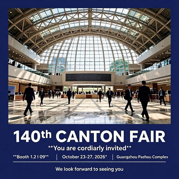 Meet Us at the 2026 Canton Fair in Guangzhou