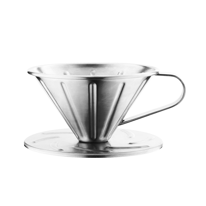 Portable Stainless Steel Single Walled Coffee Dripper
