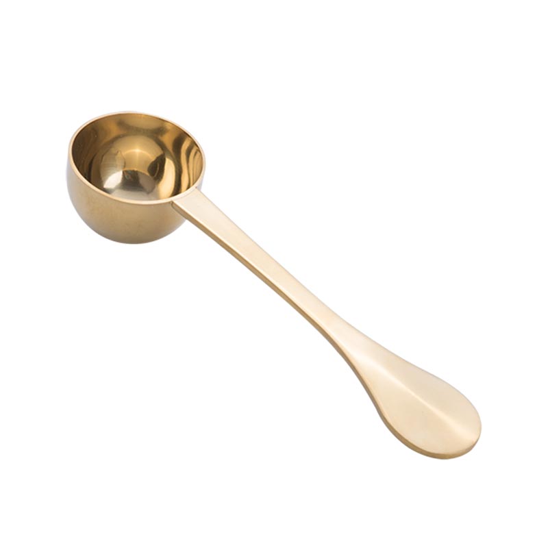 stainless steel coffee scoop