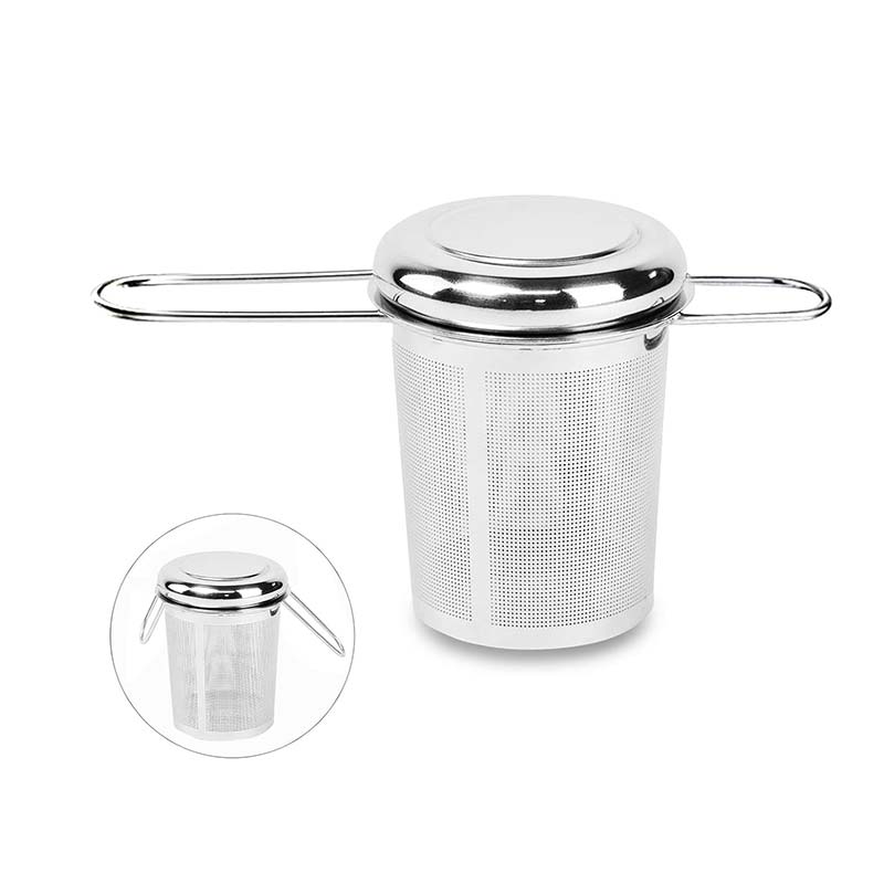 mesh tea strainer with wire handle